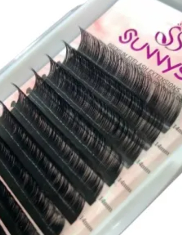 Eyelash Extension Flair Synthetic Mink Individual for Professional Eye Lash Extensions
