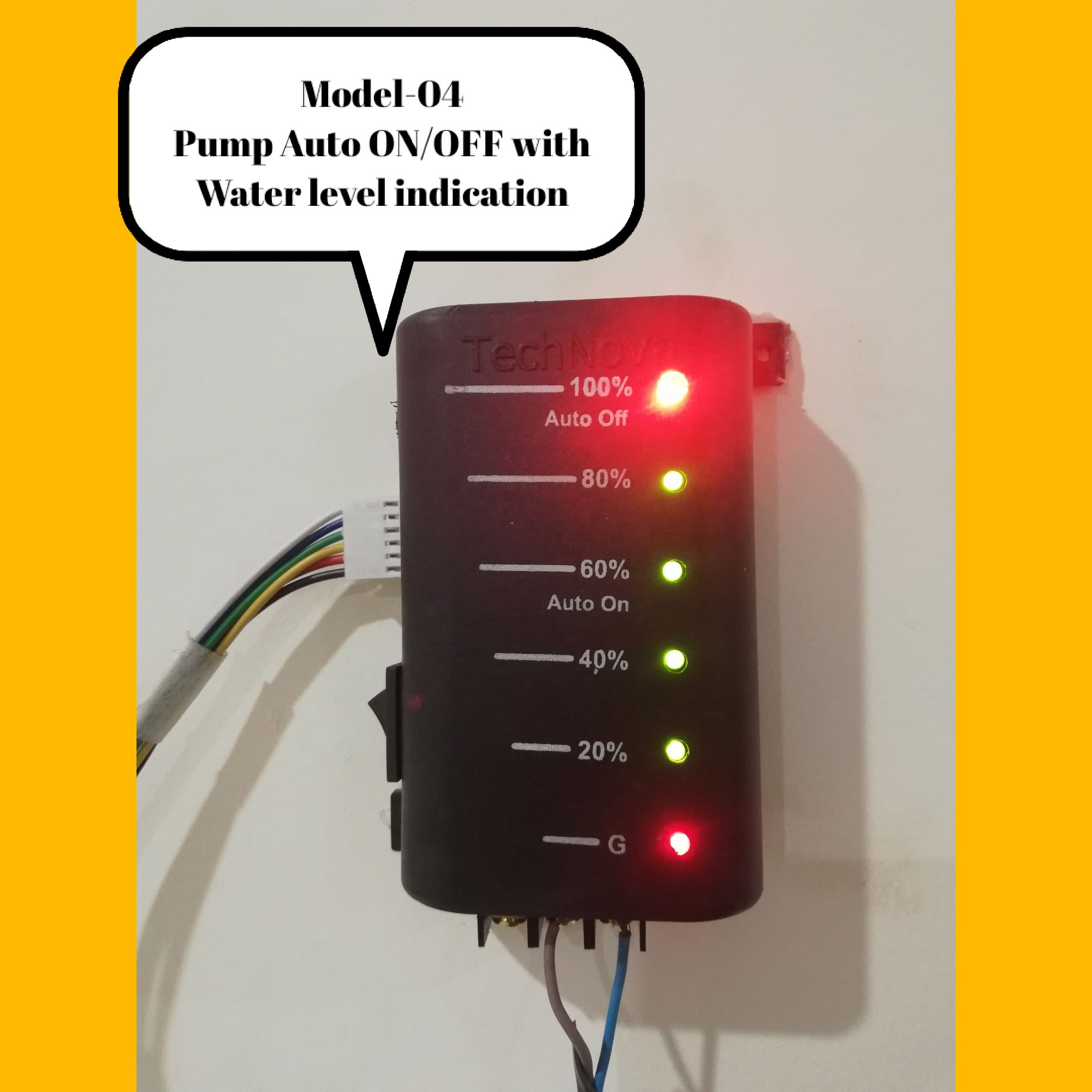 Water Level indicator + Motor Auto ON/OFF Switch | Daraz.pk