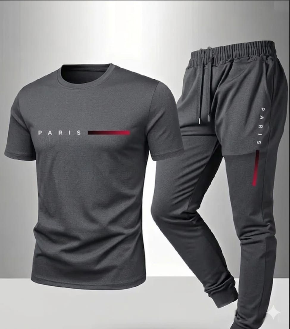 NEW TRENDY 🔥 D T F (STRONG & UNBREAKABLE REFLECTOR PRINTED) SUMMER TRACKSUIT FOR MEN _ SOFT AND COMFORTABLE FABRIC SUMMER TRACKSUIT FOR MEN - PREMIUM T SHIRT AND TROUSER SET PRINTED SUMMER TRACKSUIT FOR MEN_TRACKSUIT FOR BOYS. ( MULTIPLE COLORS)