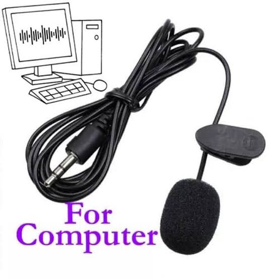 PROFESSIONAL LAVALIER MIC/Professional Lavalier Lapel Microphone Omnidirectional Lavalier Mic Compatible with  computer , DLSR, Podcast, Interview, Video Conference