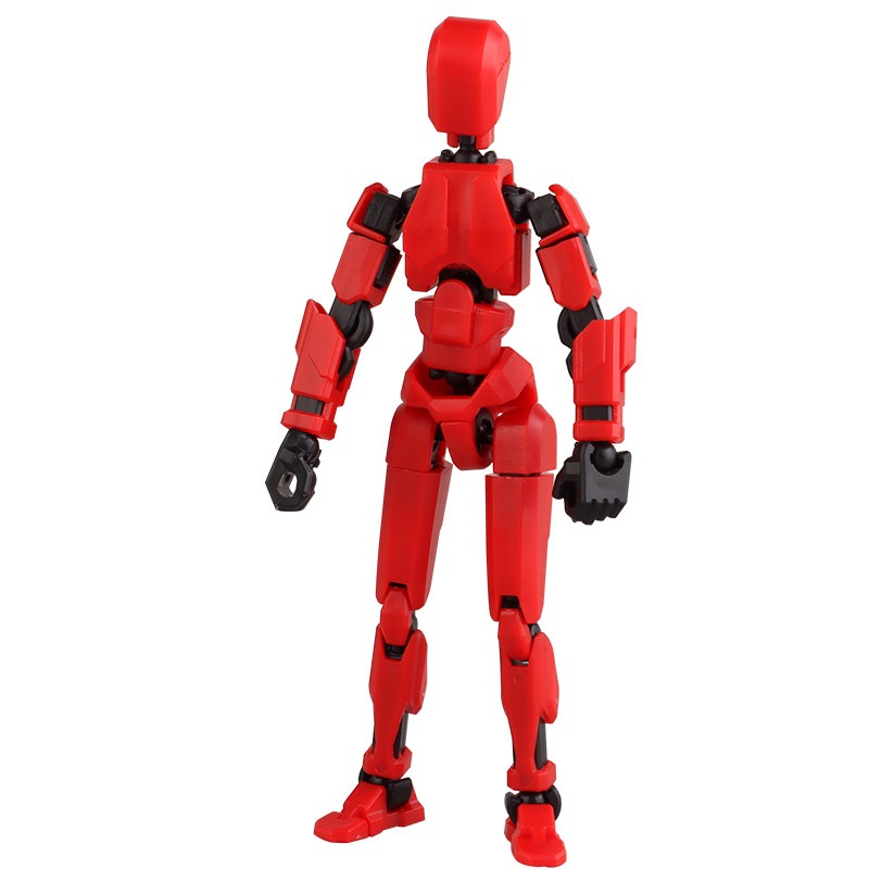 1PCS 13 Joints Figure Articulate Movable Dummy Doll Diy Assembly Toy 3D Printed Action Figure Stop Motion Animation Dummy