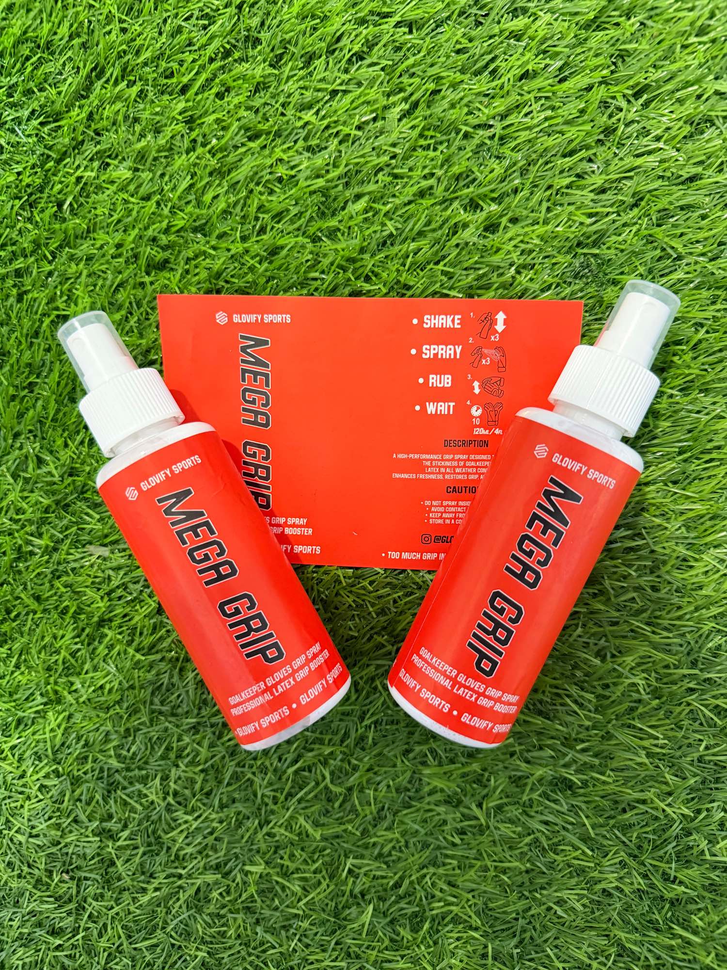Goalkeeper Gloves| Grip Glue Spray 120ml 60ml & 30ml |MEGA GRIP