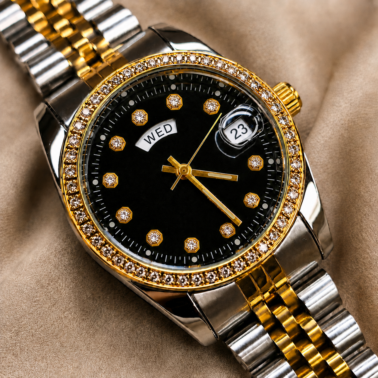 100 % imported Day & Date Men's Watch -  Watch For Men's