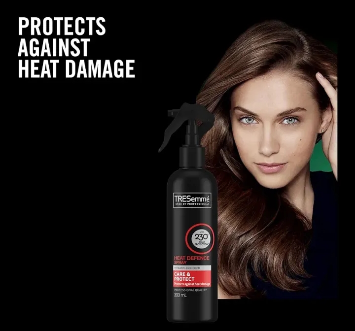 Heat protection hair spray & Care protect Damage Hair & Hair Spray heat protection
