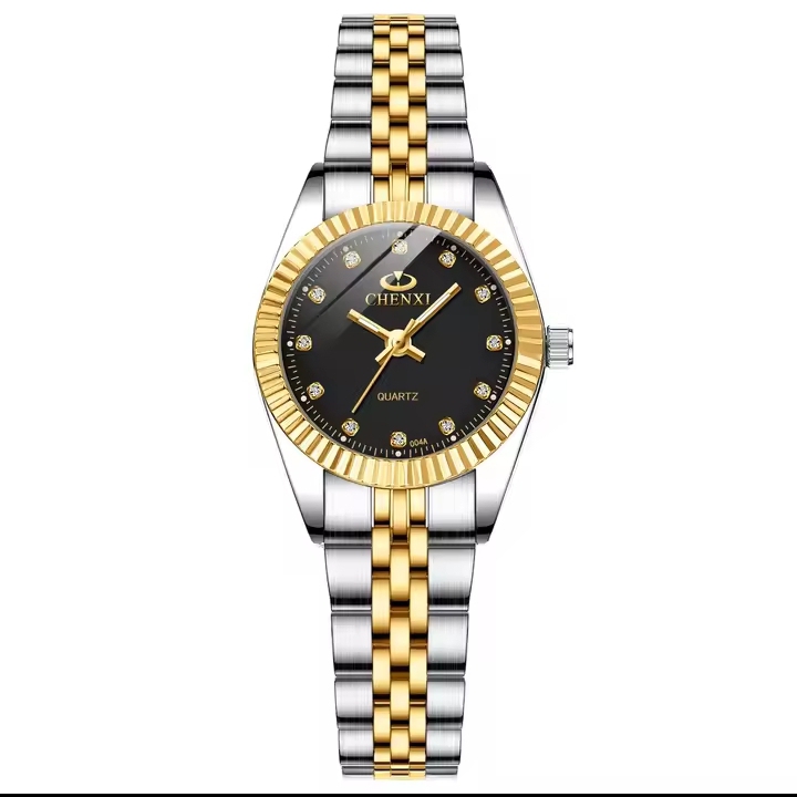 Womens Classic Fashionable Watch With Diamonds Imported Girls luxury wrist watch Quartz watches for ladies full water Resistant women's watches