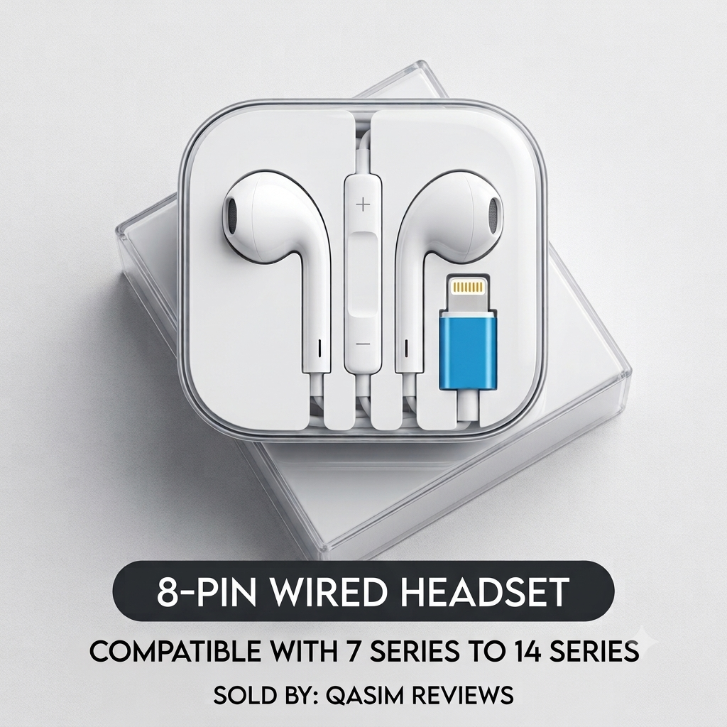 Orignal Handfree | Earphones | In-Ear Headphones / Earphones Wired with Connector for  7 To 14  (Built-in Microphone & Volume Control Handsfree For Phone.