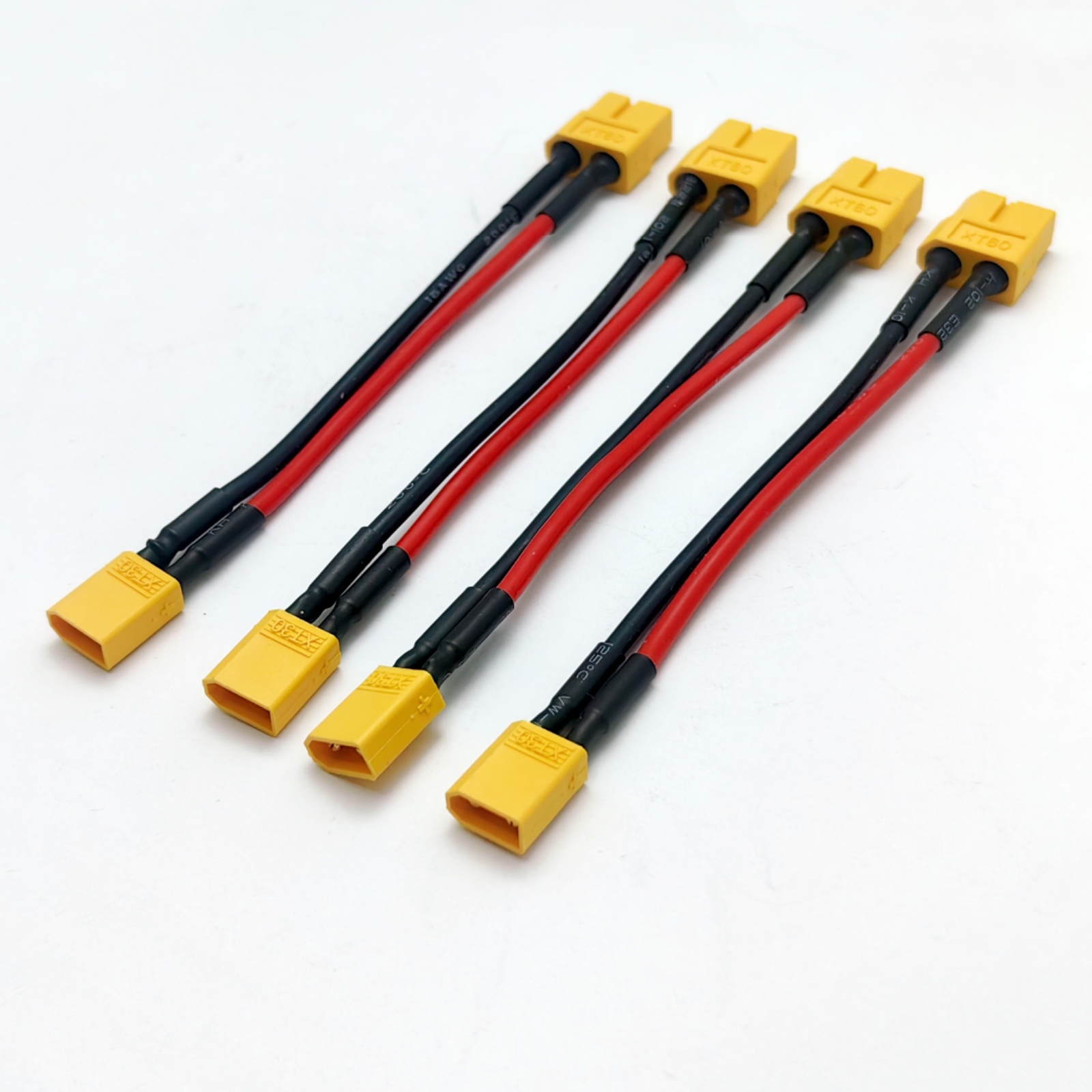XT60 to XT30 Connector Adapter Male/Female Plug 10CM 16AWG Silicone Wire Cable for RC FPV Quadcopter Parts