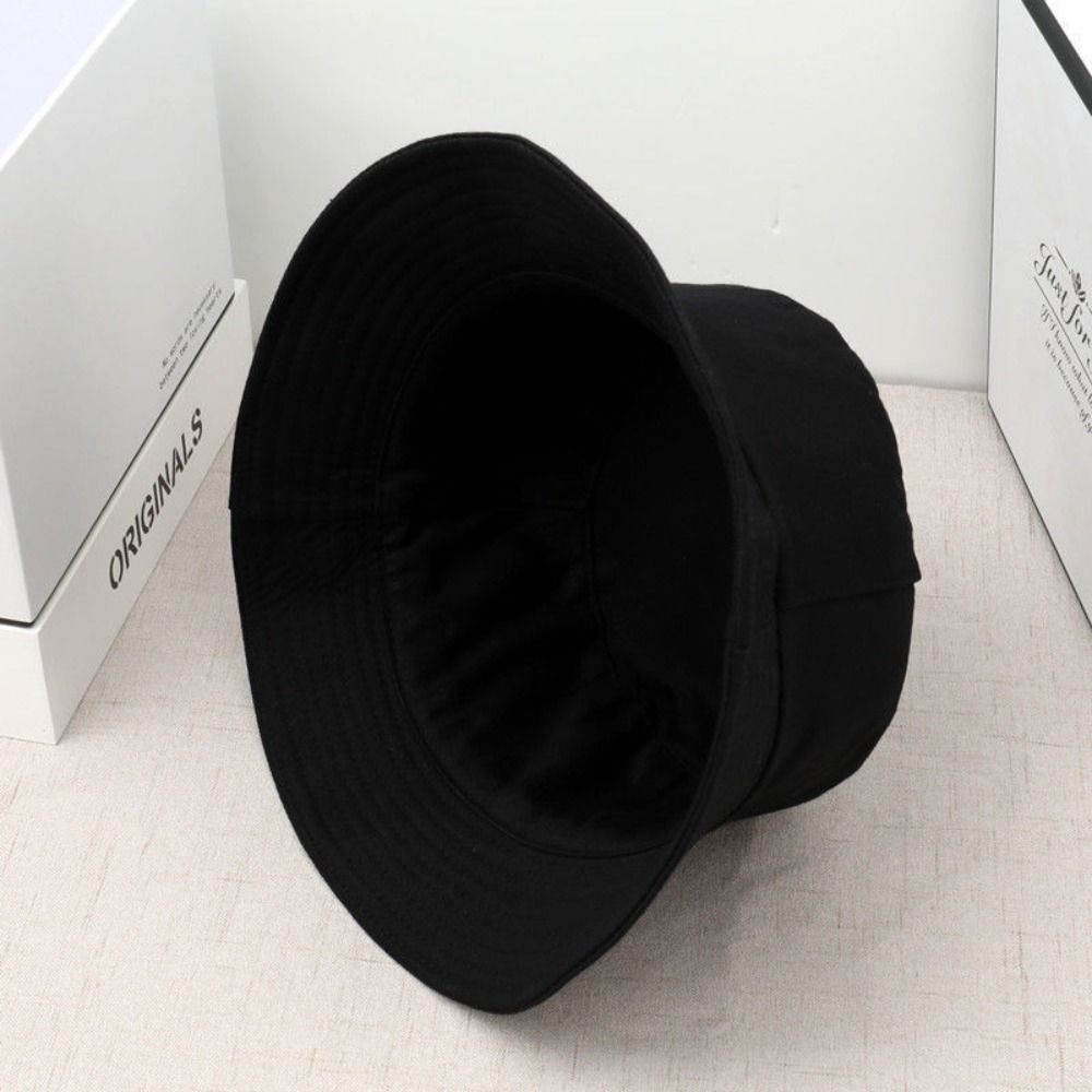 Spring Summer Double-Sided Bucket Hat Big Brim Sun Protection Beach Cap Portable Foldable Sun Hat for Women Men