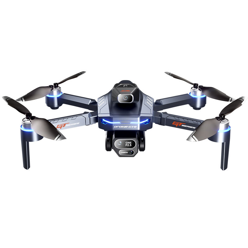 New GT8 Series Drone with Dual Camera & Display Remote with GPS - 4K Optical Flow | Cine F2.5 Lens | Foldable Design | Brushless Motor Drone Optical Flow Positioning Camera Drone