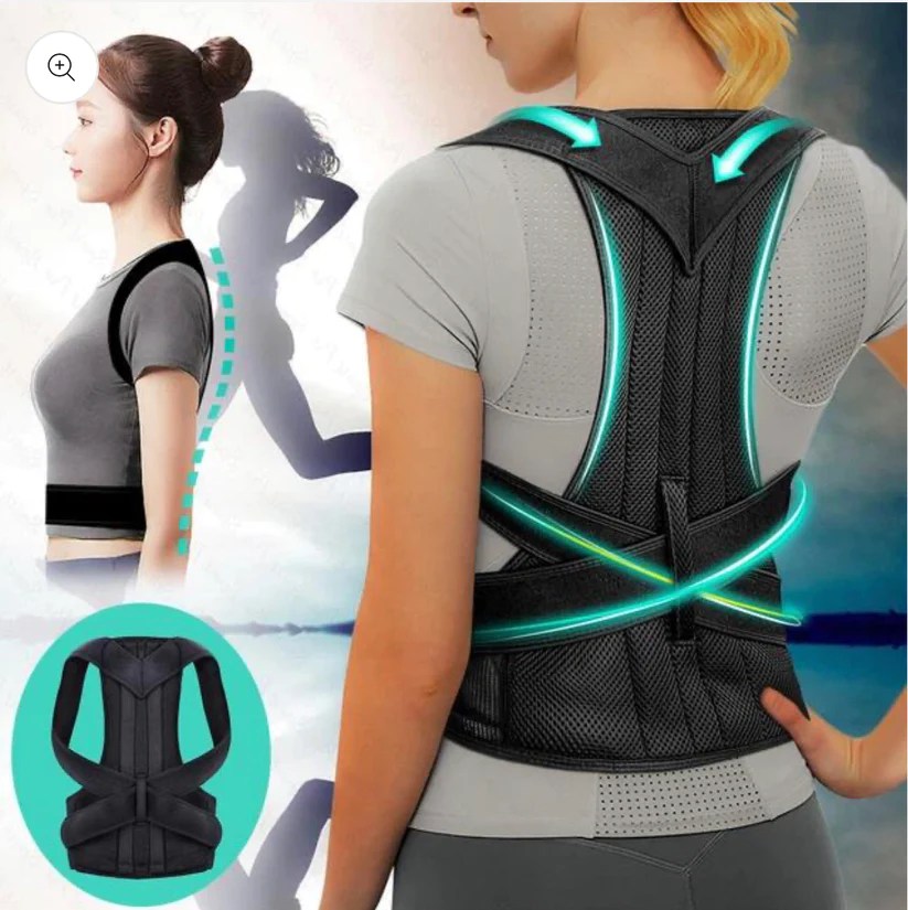 Posture Corrector & Back Support Belt | Back Pain Relief Shoulder Support | Adjustable Posture Belt