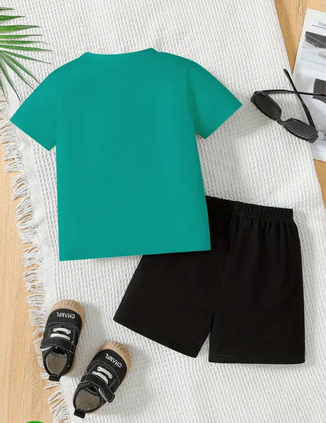 T-shirt And Shorts Pants For Kids Baby Boys And Baby Girls Dresses Short Sleeves Tee Top's Clothes Set's Dresses Outfit Suit For Unisex JHA Summer Collection
