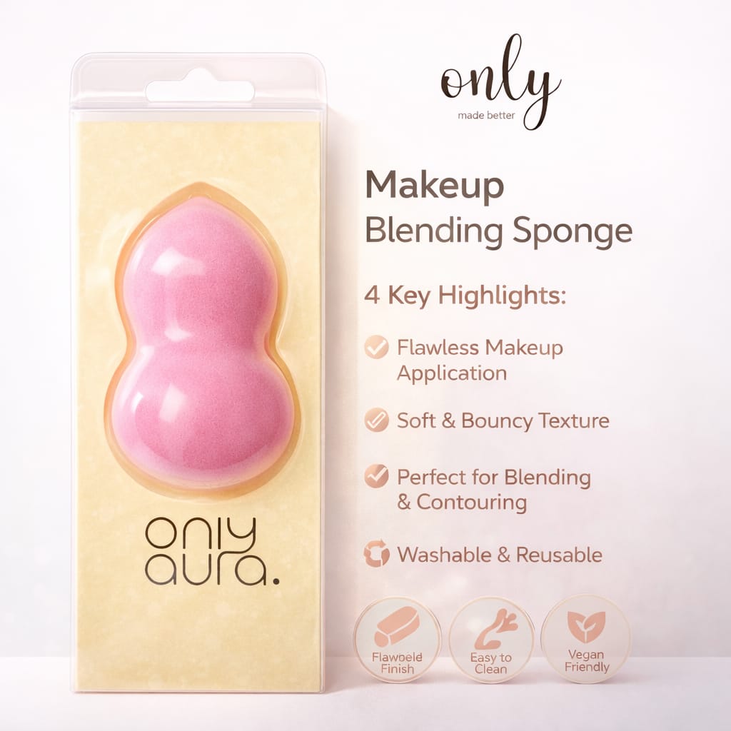 Only Aura Miracle Powder Beauty Blender - 1 pcs price in Pakistan