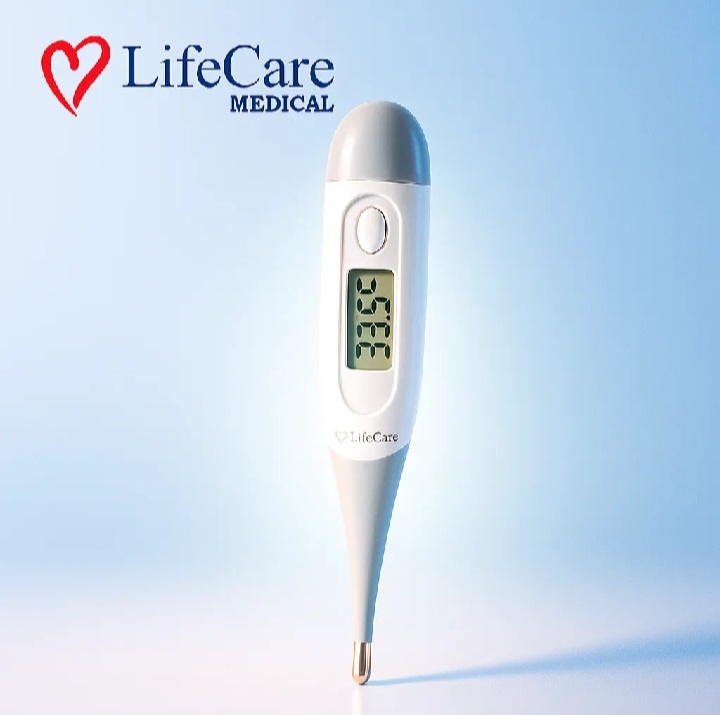 Life Care Digital Thermometer – High Accuracy Fever Check with LCD Display | Clinical Thermometer Safe for Adults & Kids