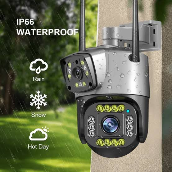 WIFI WATER PROOF HIGH RESOLUTION DOUBLE LENS CAMERA