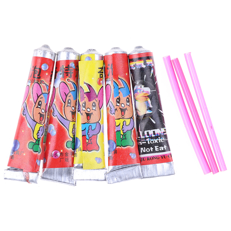 HOTTEST SALE 10Pcs Bubble Glue Kids Blowing Bubble Ball Toys for Children Space Balloon toy Creek