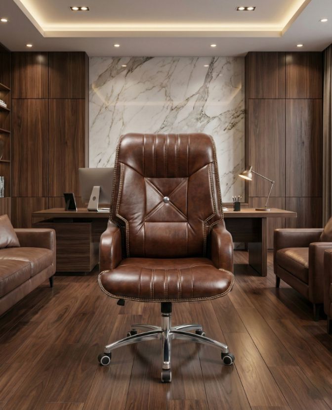 Office Revolving Chair/ Boos Chair/ Computer Chair/ Comfortable Chair , dining chairs, chairs for office,schools, restaurants, meetings.