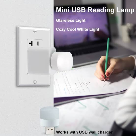 USB LED Night Bulb | Night Bulb | LED Night Light | USB Light | USB Bulb | Night Light | Universal for Laptops, Power banks, Mobile Chargers & Other USB supported port (Pack of 1 & 2)