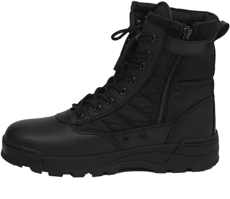 Man Tactical Military Boots Black Mens Shoes Desert Togo