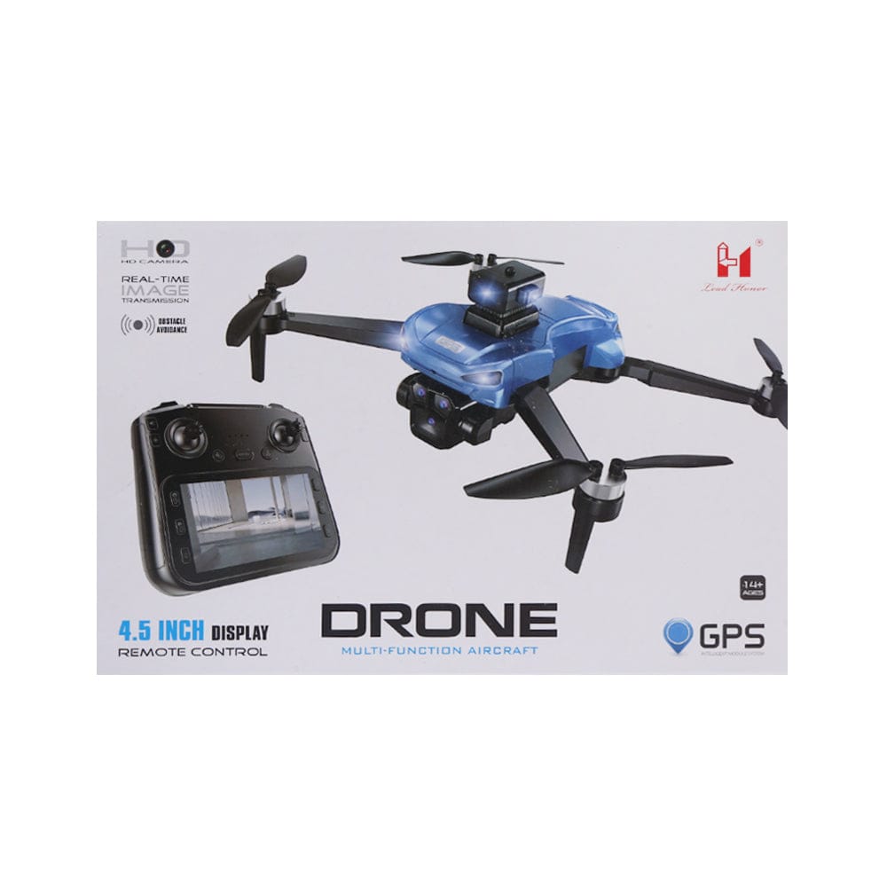 LH X89G 5G Wifi GPS Foldable Drone with HD Dual Camera | Brushless Motor | 4.5" LCD Screen Remote | Optical Flow | WiFi FPV | Altitude Hold RC Quadcopter