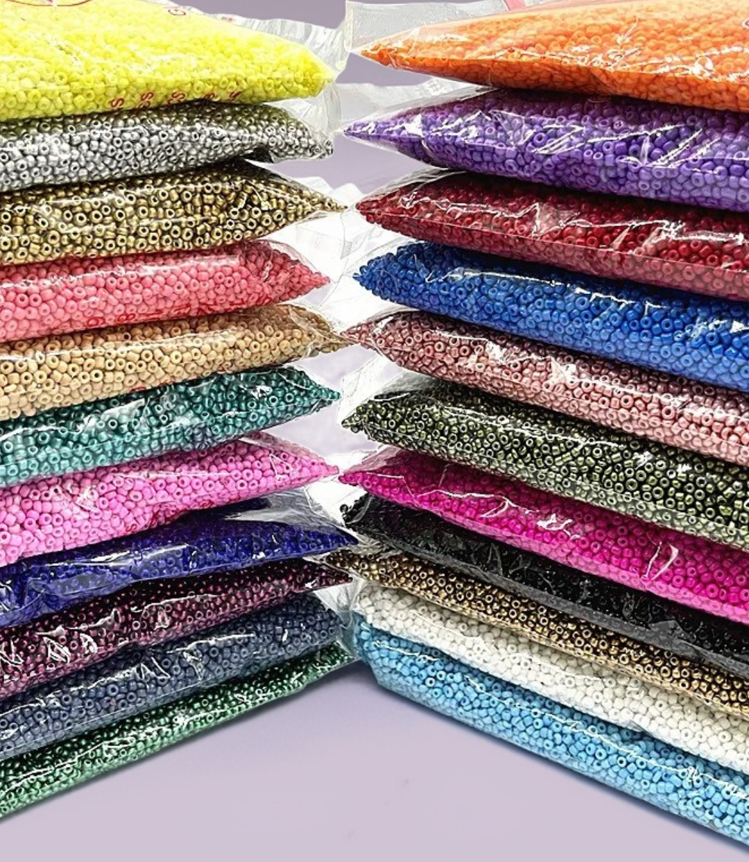 200pcs 2mm Charm Multi Color  Glass Seed Beads DIY Bracelet Necklace Spacer Beads For Jewelry Making DIY Earring Necklace Or  optional Box of 28 Grid  4500 pcs in a box