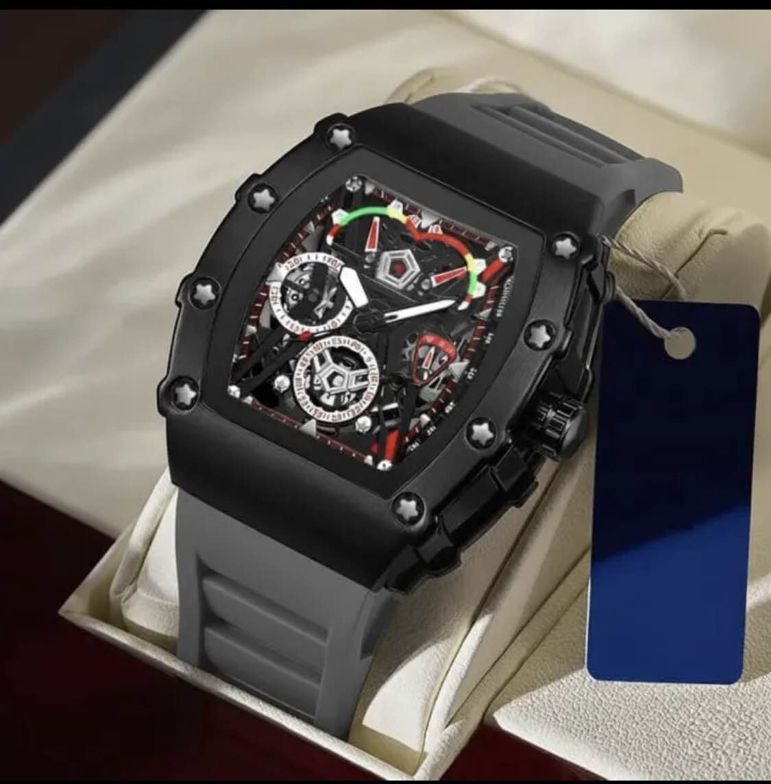 Top Hot Selling  Watch for Man Boys-Sports Watches Rubber Strap for Boys & Men| New Fashion Sports Rubber Strap Wristwatches