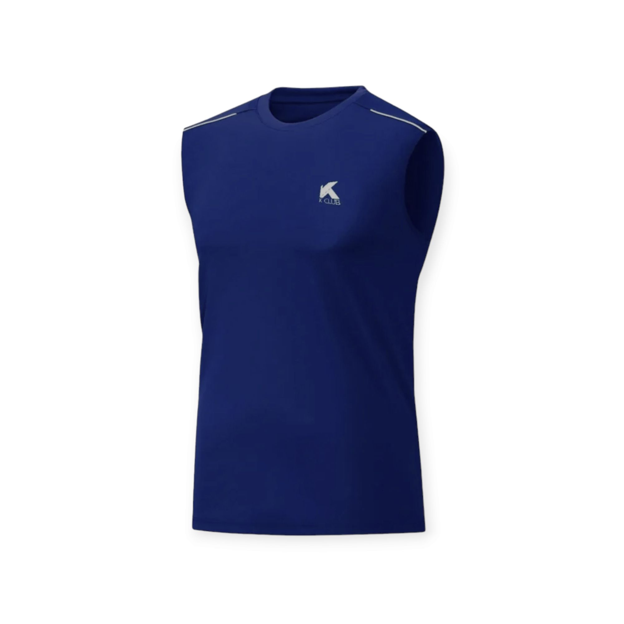 K Club Sleeveless Gym / Sports Tank Top Classico Blue