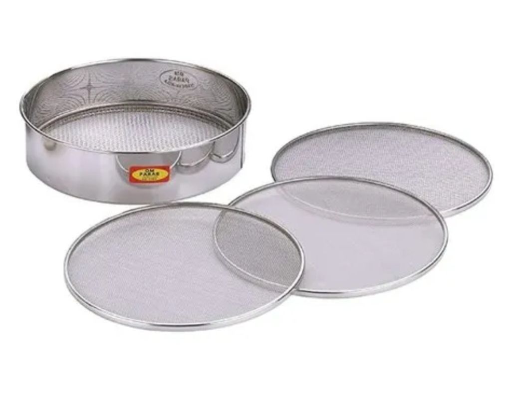 Flour Sieve Sifter Kitchen Colander Stainless Steel 4 In 1 8 Image