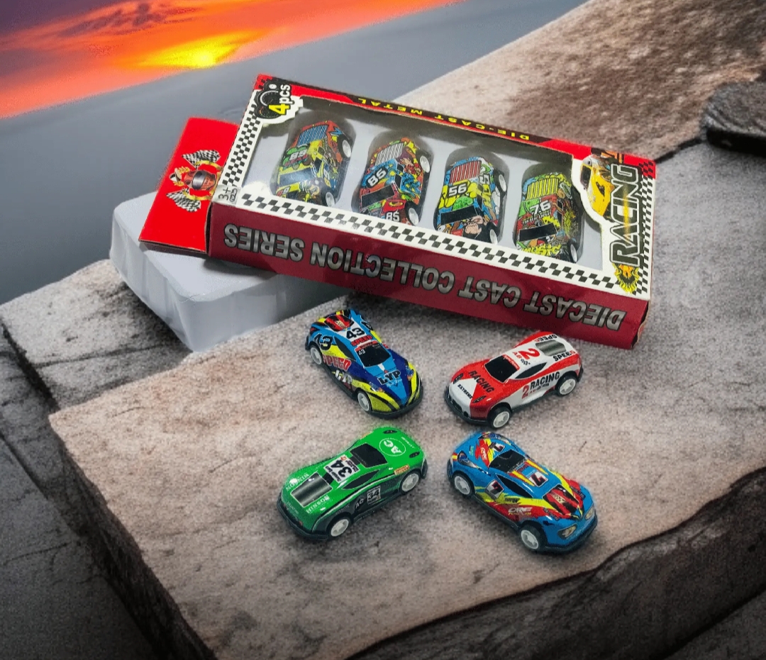 1:6 scale metal toy car pack, diecast mini vehicles for kids, metal body toy cars, car toys for boys girls, double cabin truck toy, dunki mini car set, multi color diecast car collection, gift for children, durable play car set Pakistan