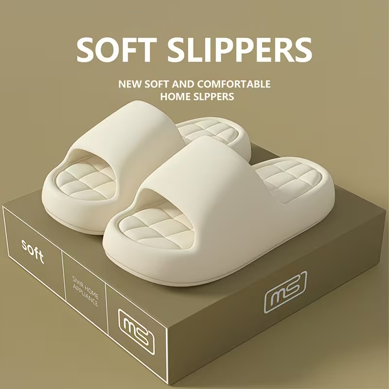 Fashion Women's Slippers Indoor Thick Soft Sole Anti-slip Wear-resistant Slides Bathroom EVA Indoor Men Summer Outdoor Shoes