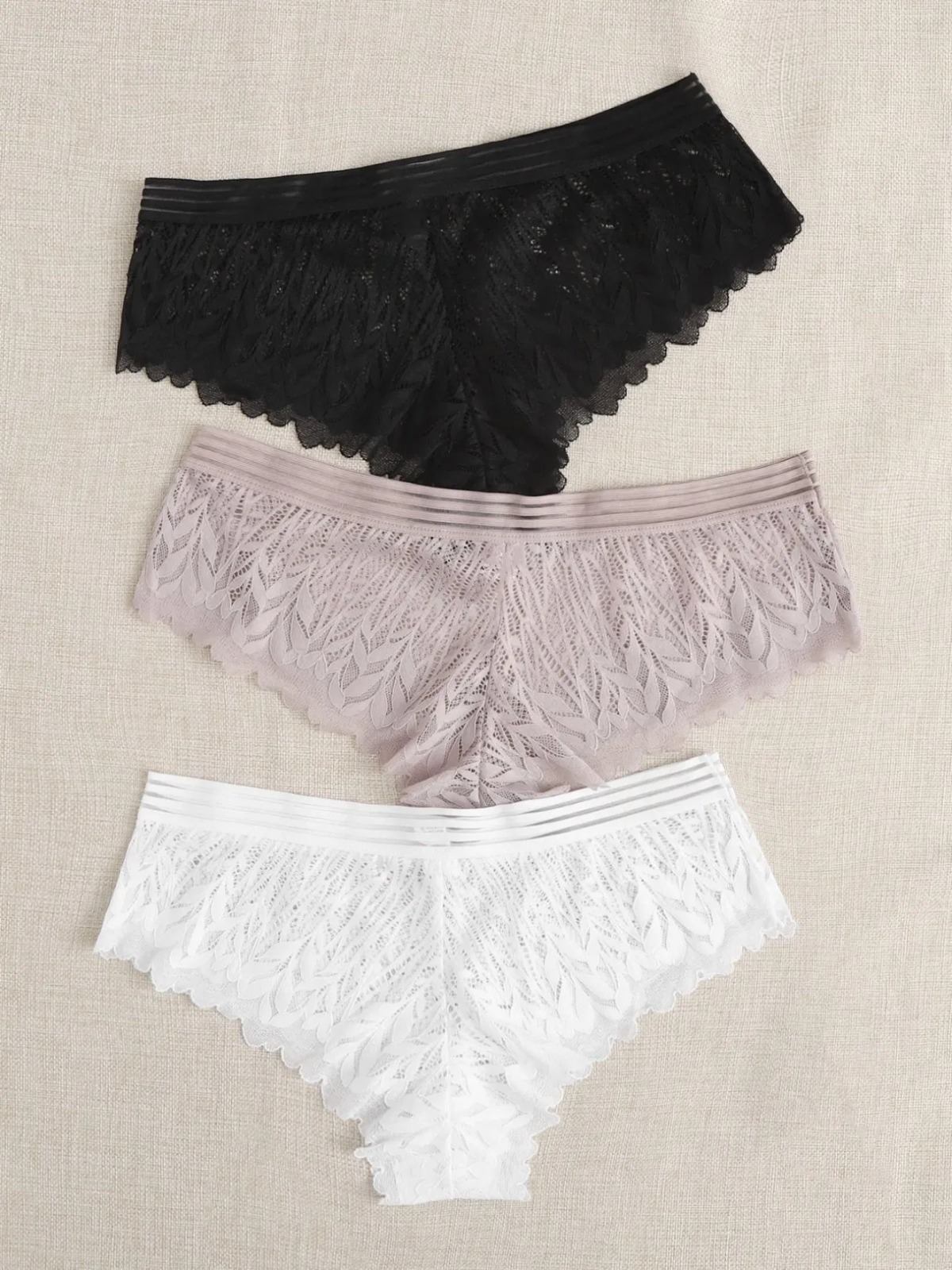 New high quality lace Underwear for women ladies and girls net lace Panties Random colors