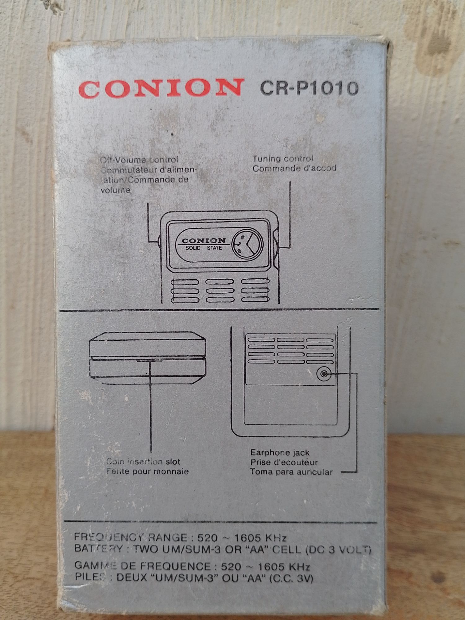 1 Pcs Radio Conion Excellent Performance Radio pocket size Radio