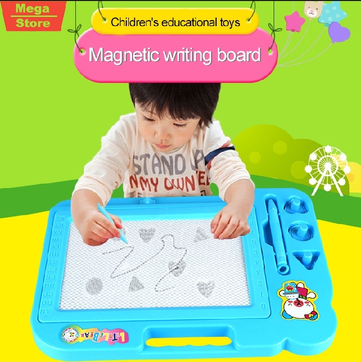 RAFA SHOP Magnetic Learning Drawing Board Erasable
Doodle Board Educational Writing And
Sketching Pad for Kids Travel Games
Educational Toys