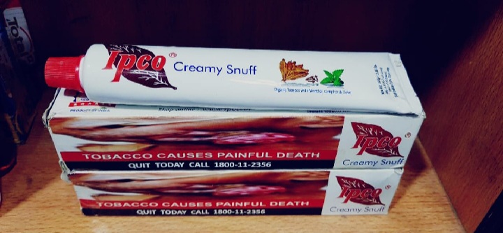 ipco tobacco toothpaste IPCO CREAMY SNUFF TOOTH PASTE ORIGINAL