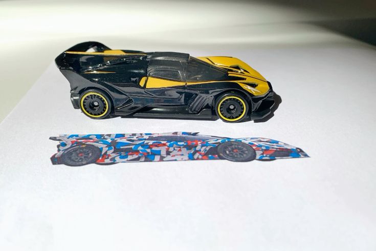 Bugatti Bolide Diecast Toy Car 1:64 Scale Metal Model Car for Kids & Collectors | Mini Sports Racing Car Pull Back Vehicle Toy | Premium Hypercar Design