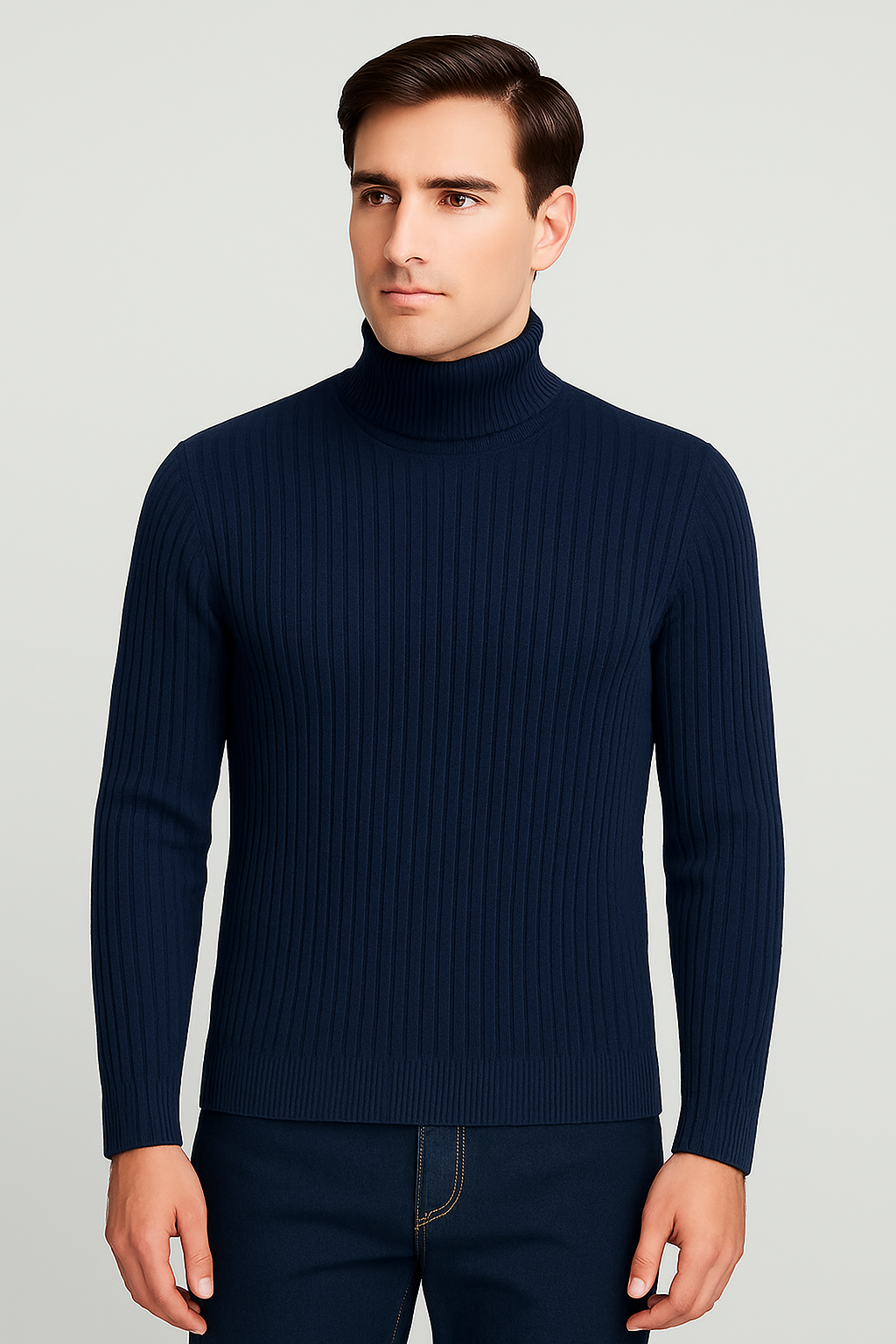 High Neck For Men & Boys Slimfit High Neck For Boys. Winter Long sleeves Turtleneck