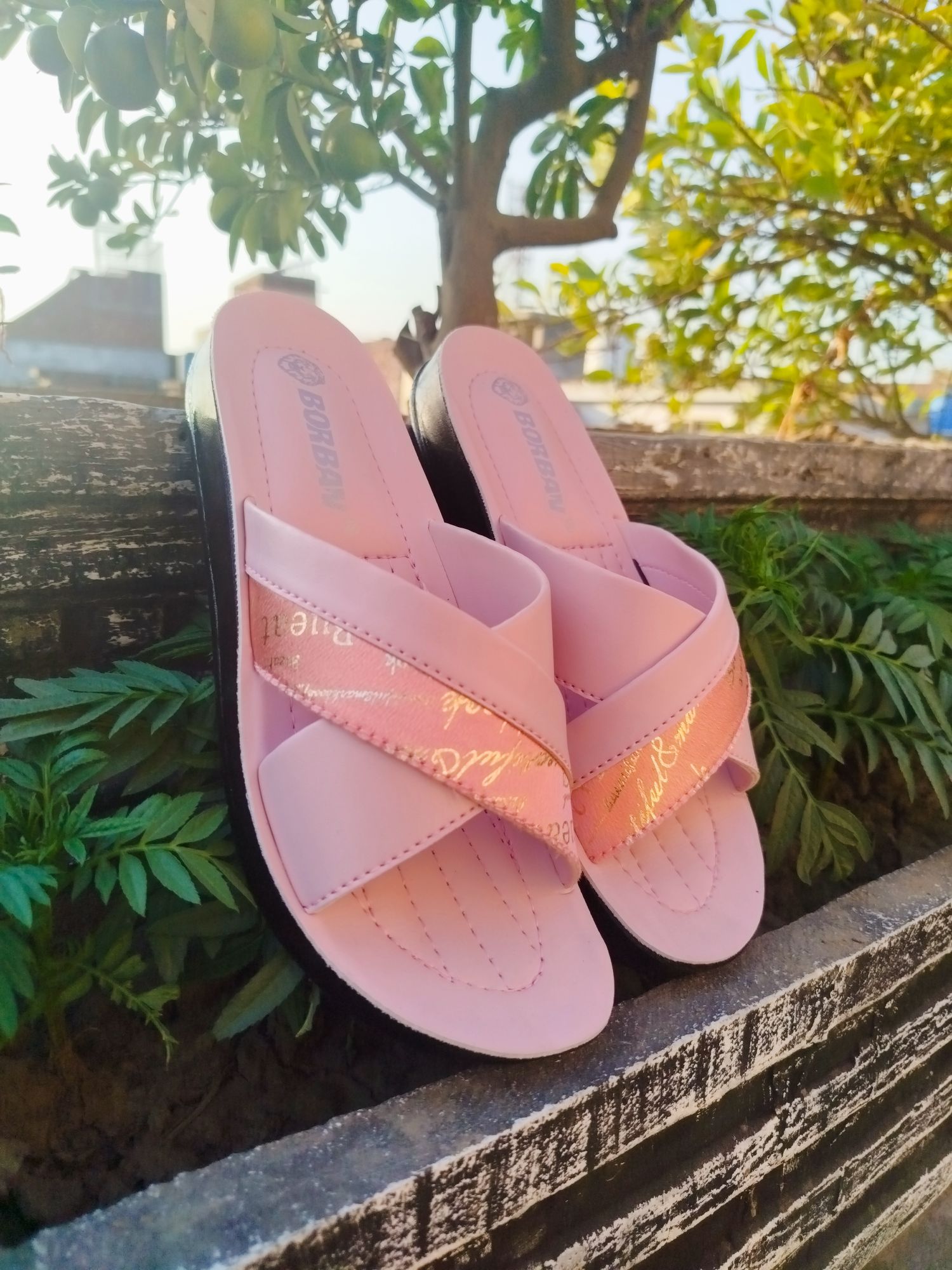 Medicated Waterproof Slippers for Women – Soft PU Sole Comfortable