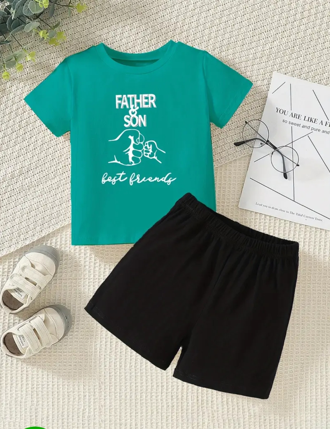 T-shirt And Shorts Pants For Kids Baby Boys And Baby Girls Dresses Short Sleeves Tee Top's Clothes Set's Dresses Outfit Suit For Unisex JHA Summer Collection