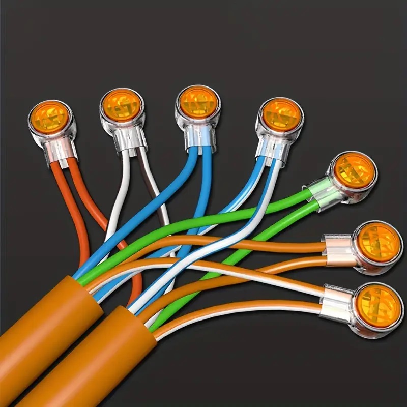 100Pcs/Pack K1 K2 K3 Connector Crimp Terminal Wire Connection Rj45 Ethernet Cable Connector Telephone Line Terminal