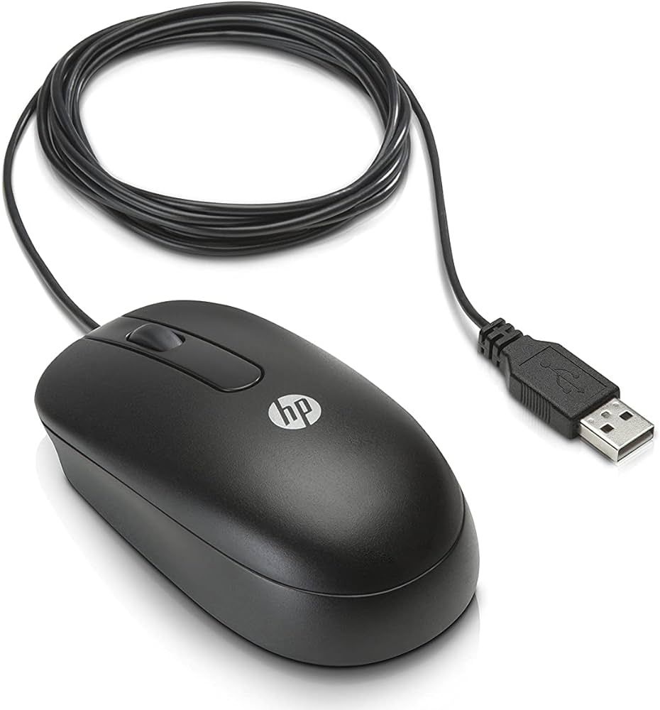High-Speed Wired USB Mouse - Dell, HP, Fujitsu | Gaming-Grade Sensor | Ergonomic & Lightweight Design | 3 Buttons for Easy Control | Universal Compatibility | Smooth & Fast Performance