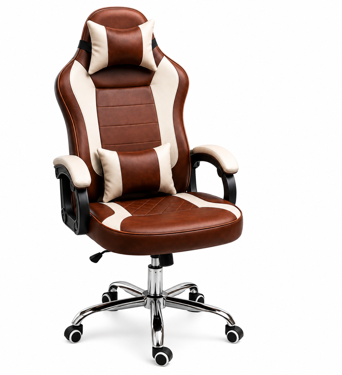 Gaming chair/Ergonomic office&Gaming chair/Lumbar&Neck support/360° Swivel/Reclining Computer chair