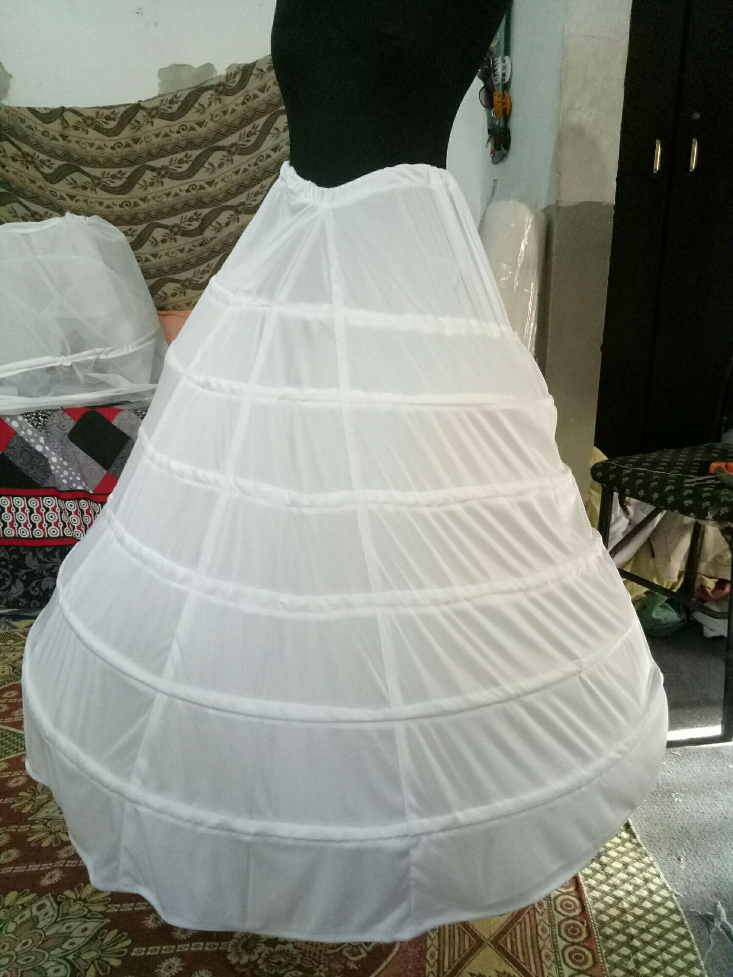 White 3 Ring Under Skirt Ring Petticoat, Size: Free Size at Rs 390/piece in  Kanpur