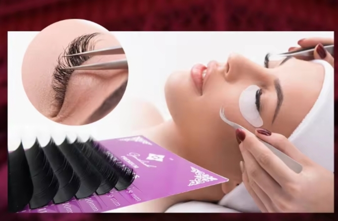 Eyelash Mix 8-15 mm Professional Individual Volume Mink fan Synthetic Eyelash Extensions