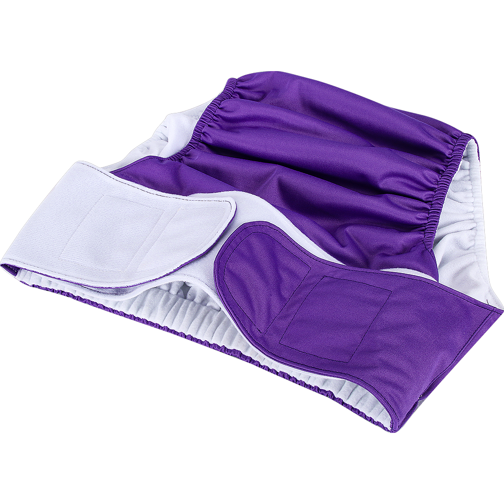 Adult Size Washable Cloth Diapers Adjustable Elderly Reusable, Incontinence Underwear, Waterproof Fabric Breathable Not Stuffy