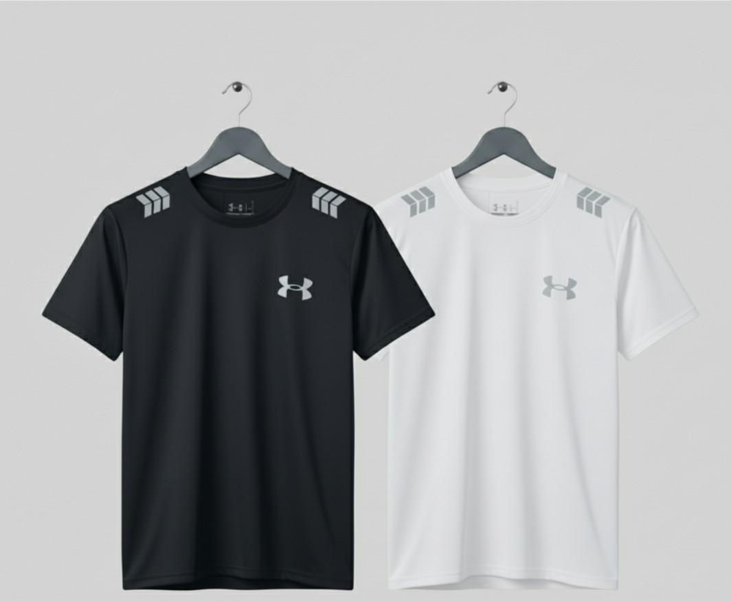 Pack of 2 high quality half sleeves t shirts for men_trending t shirts for men