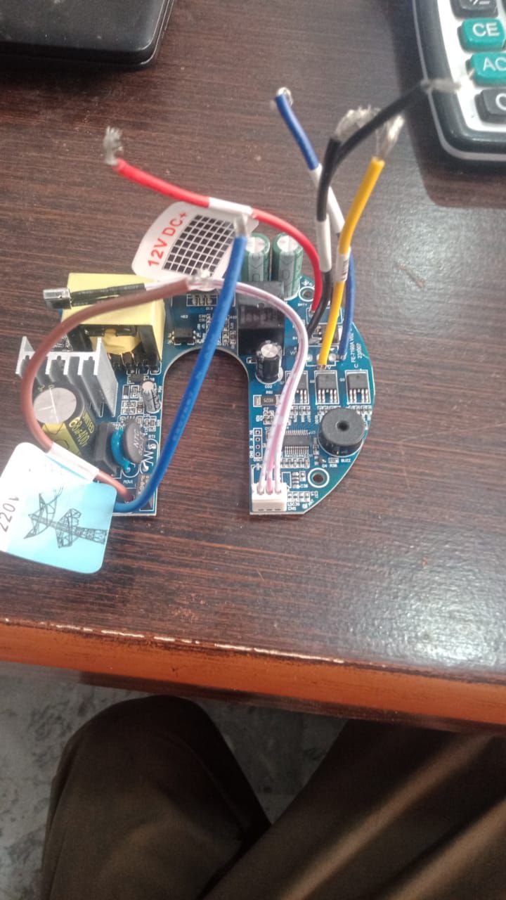 Ac Dc Fan Circuit with wire permanent soldering | Daraz.pk