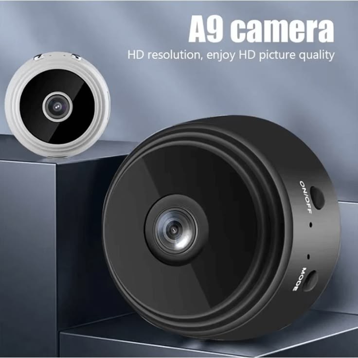 A9 Mini WiFi Camera 1080P HD Wireless Security Camera – Smart Home Indoor Camera with Mobile Phone App Remote Monitoring, Compact Portable Camera for Home, Office, Shop & Baby Monitoring