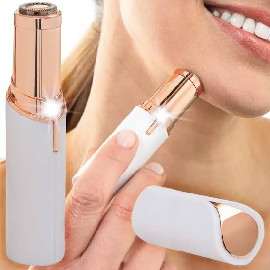 Hair Remover, Hair Removal Electric Trimmer - High Quality Pocket Sized Facial Hair Removal Machine, Epilator For Upper Lips, Lipstick Shape Razor, Eyebrow Shaver, Hair Trimmer For Women - Smooth Skin Hair Remover