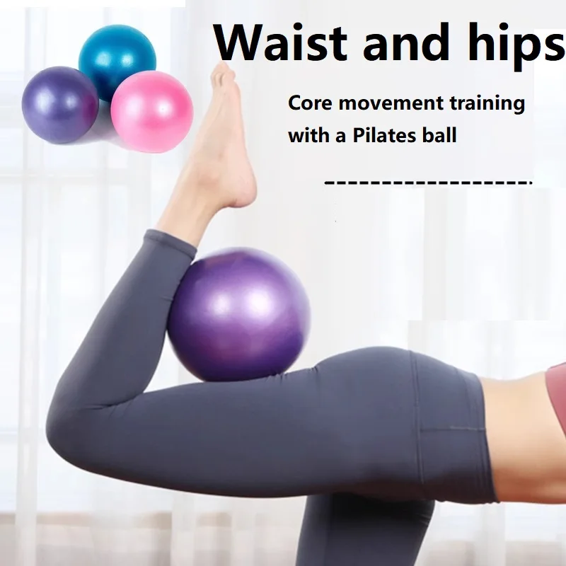 25CM Yoga Pilates Ball Exercise Gymnastic Fitness Balance Gym Core Indoor Training Mini Balls Small Therapy Improves
