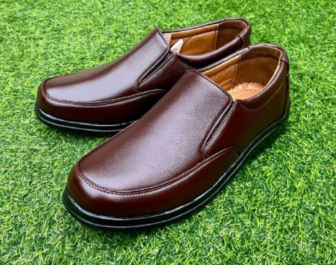 men pure leather shoe