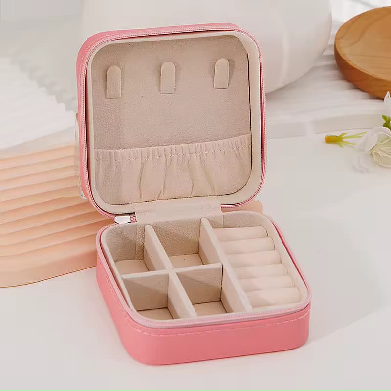 Portable Girls Jewelry Box